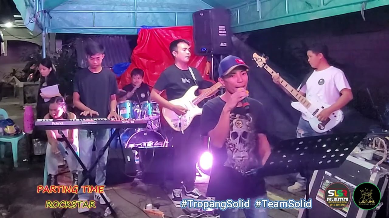 PARTING TIME - ROCKSTAR (cover by Solidstate )