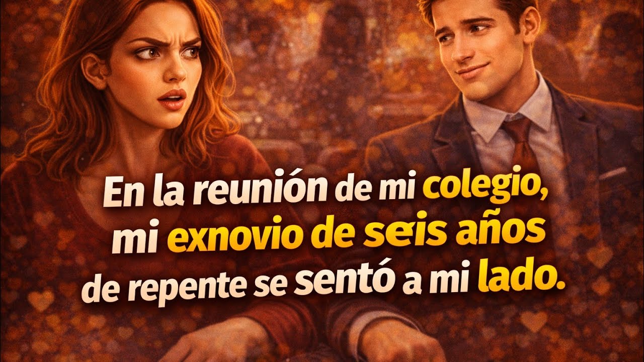 En la reunión de mi colegio, mi exnovio de seis años de repente se sentó a mi lado