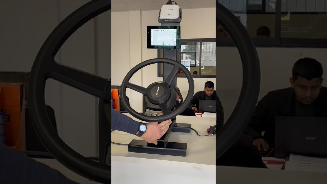 Piloto Automático TOPCON MODELO VALUE LINE na Prática | Demonstração Completa na Agril Peças RS.