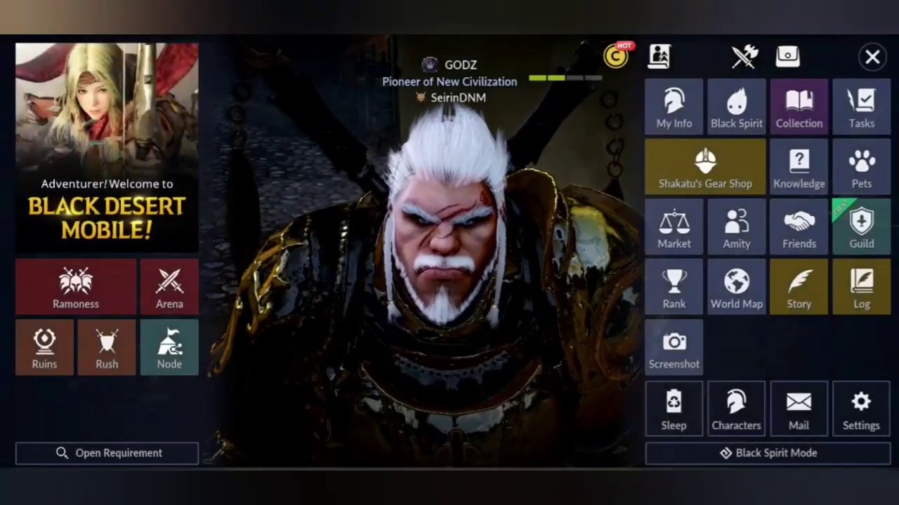 Road to Top Rank , Black Desert Mobile : Open 11k gold coin after 2 days spamming rush and ruins !!