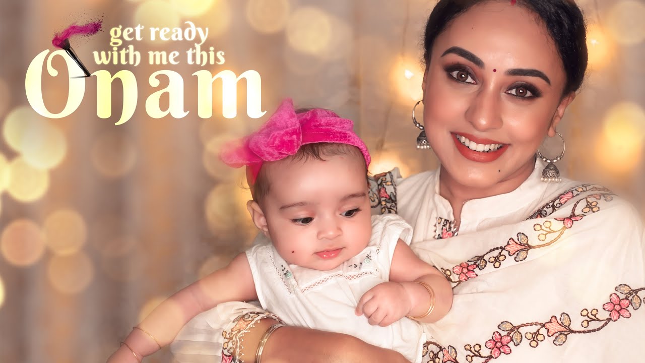 ONAM SPECIAL MAKEUP TUTORIAL |  PEARLE MAANEY