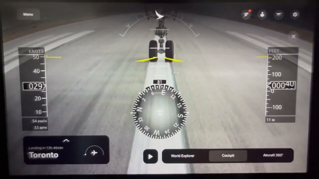 FPV Cathay Pacific CX828 HKG to YYZ taking off from runway 07R in Toronto, Canada