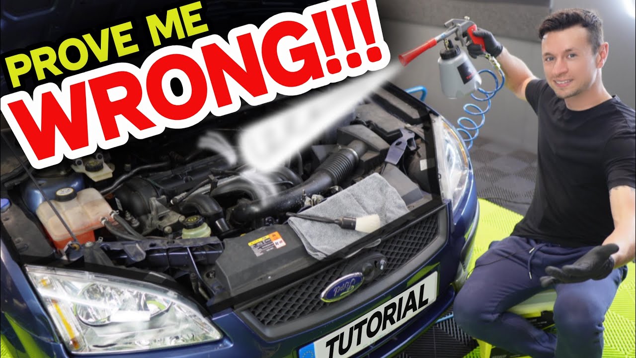 The Quickest & Safest Way to Clean an Engine Bay! (GUARANTEED)