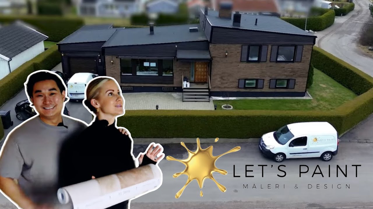 Amanda & Antons Hus - Lets Paint Måleri och Design