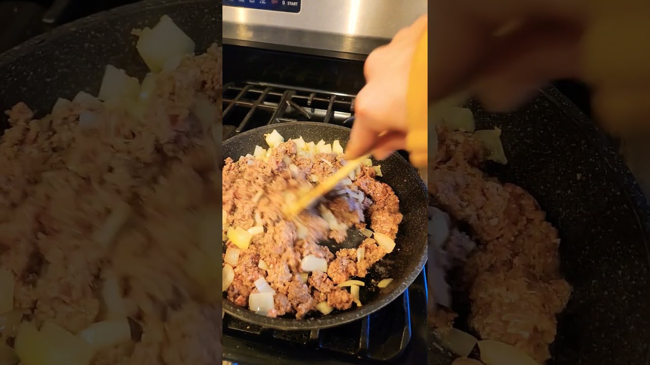 Doctored Pasta Sauce #cooking #pastasauce #doctored #recipe #easy #quick #beef #onion #bellpepper