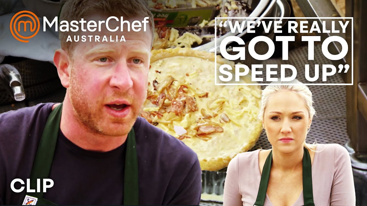 Nicole Drops A Quiche | MasterChef Australia | MasterChef World