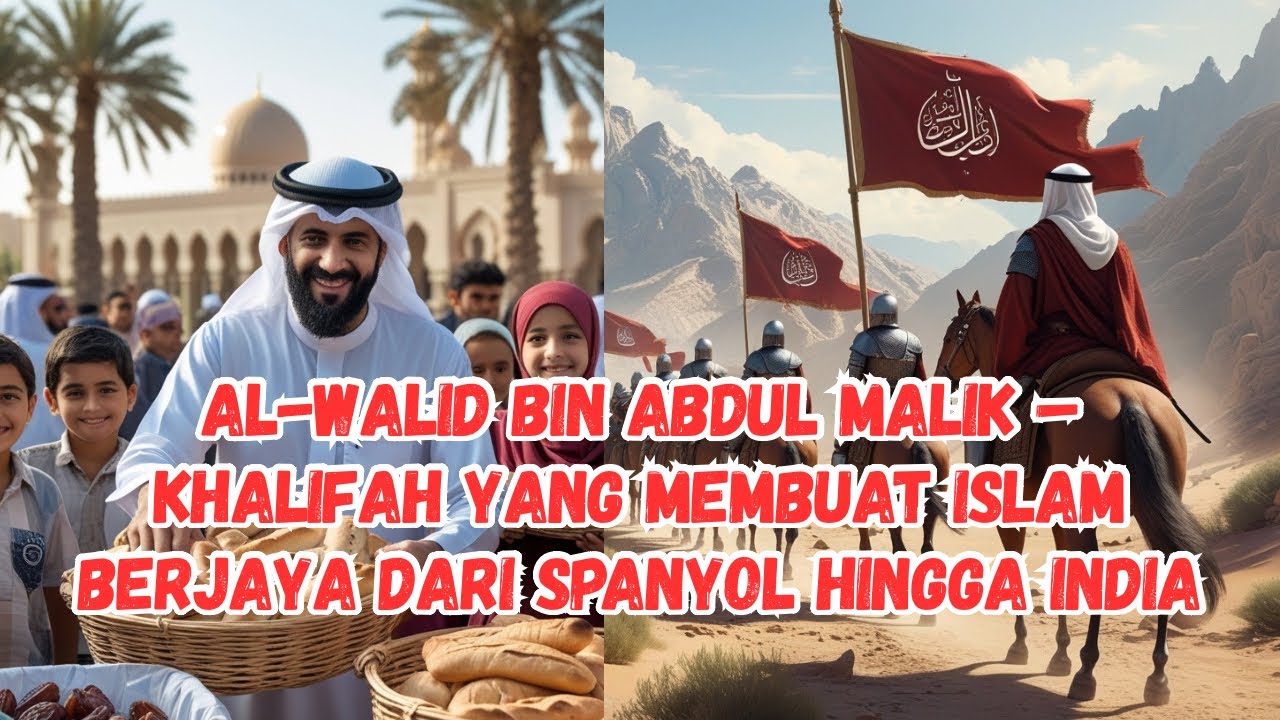 Al-Walid bin Abdul Malik‼️Khalifah yang Membuat Islam Berjaya dari Spanyol hingga India🔥
