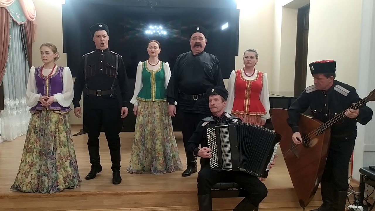 Вечерняя застольная (по-казачьи) Ансамбль Стан (солисты: А.Дорохин и С. Шперов)