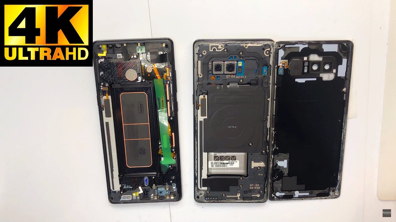 Samsung Galaxy Note 8 N950 - Замена Экрана Разборка / LCD Replacement Disassembly