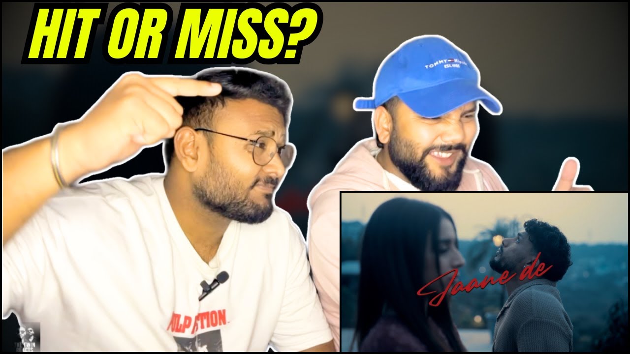 Dino James - Jaane De | REACTION | THE TWIN REACTS