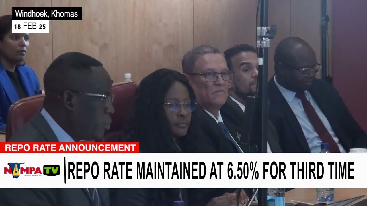 Repo rate maintained at 6.50% for third time