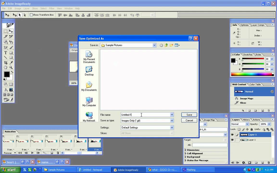 Image Ready Tutorial By Ank.avi
