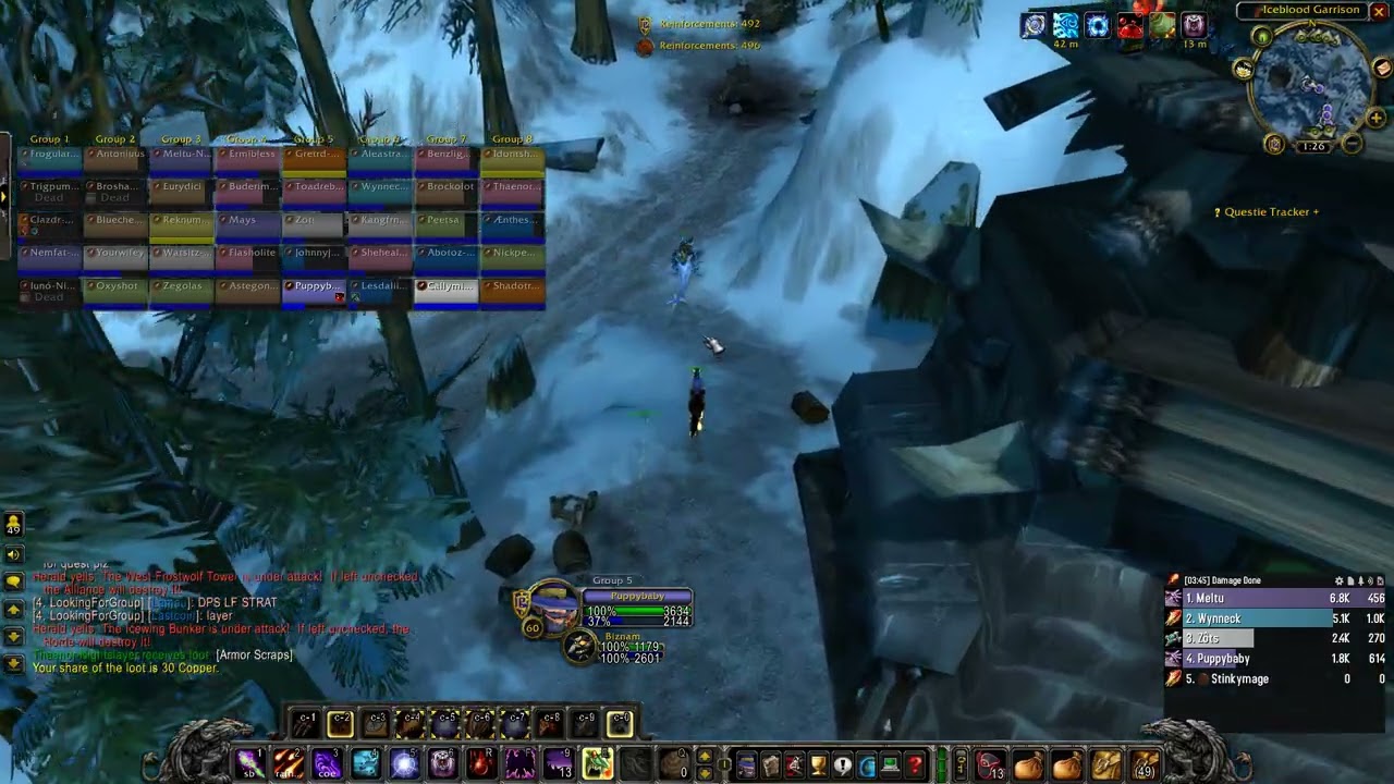 TBC Classic PRE Patch PVP Gearing Through Battleground - Destro Warlock