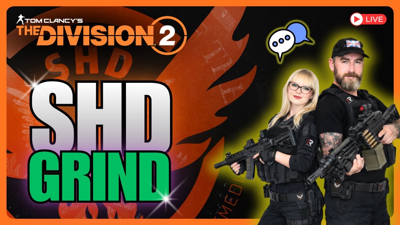 🔴 LIVE | SHD Grind to 1000 — Let's Get It Done! | The Division 2