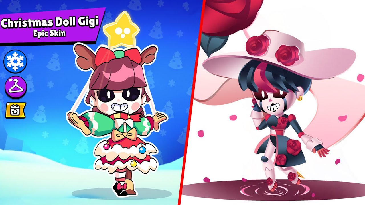 4 Brawlidays Skins & More