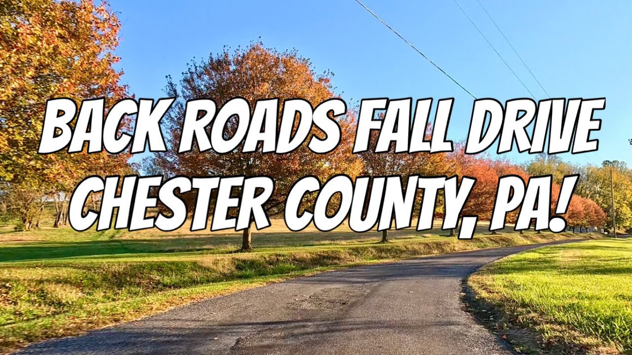  Pennsylvania Back Roads Sunrise Drive! Elverson to Chester Springs! Chester County!