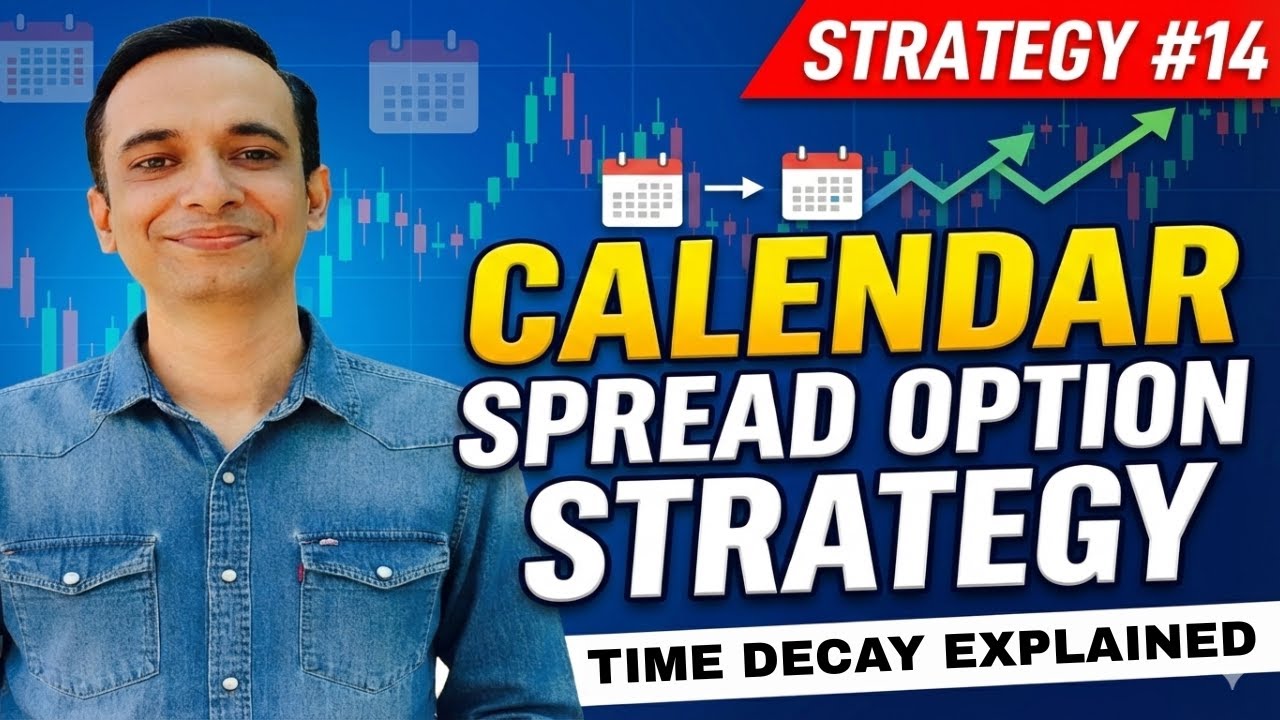 Calendar Spread Explained | Options Strategy Payoff, Risk & Logic (Educational)