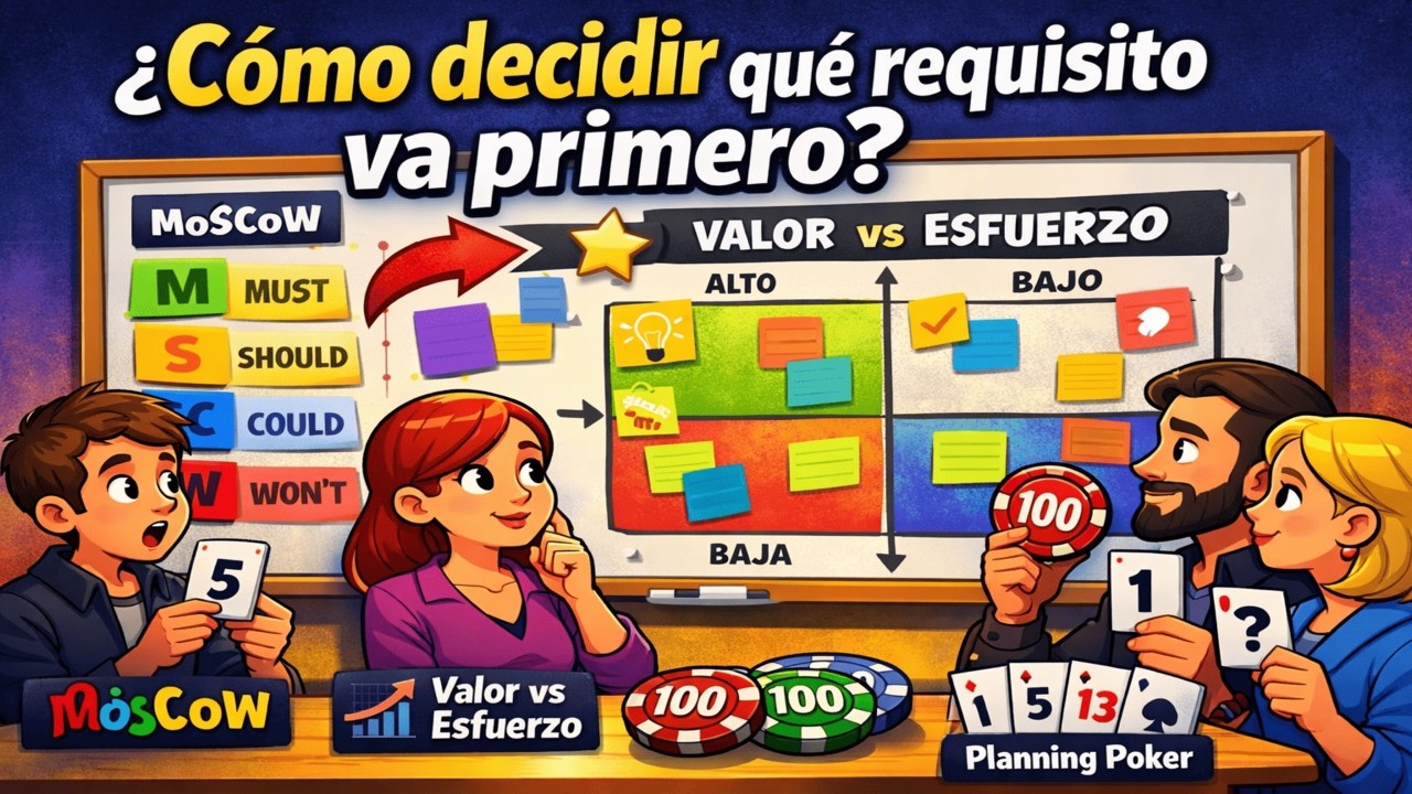 Ingeniería de requisitos Curso: ¿Qué técnicas usar para priorizar los requisitos de un proyecto?