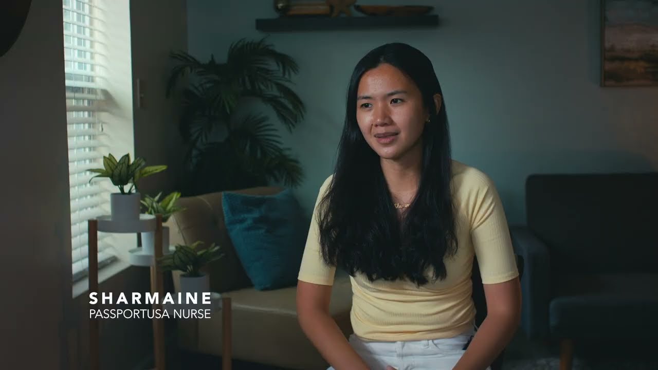 Sharmaine's Arrival To The U.S.