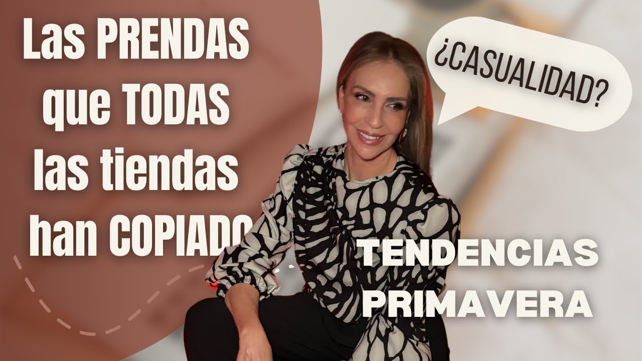 La ROPA de PRIMAVERA que NO PARARÁS de ver en todas partes (tu asesora de imagen y moda)