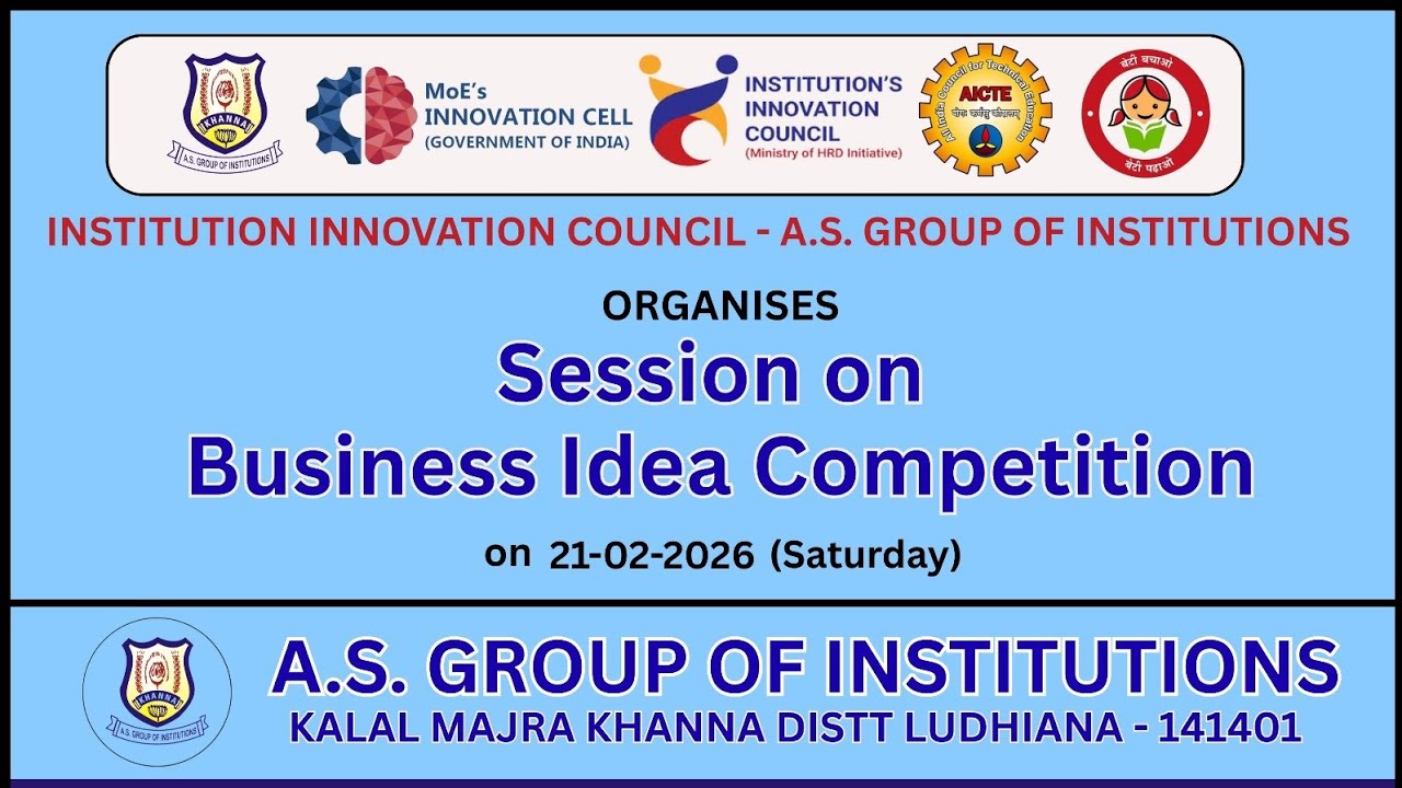 Session on Business idea Competition 