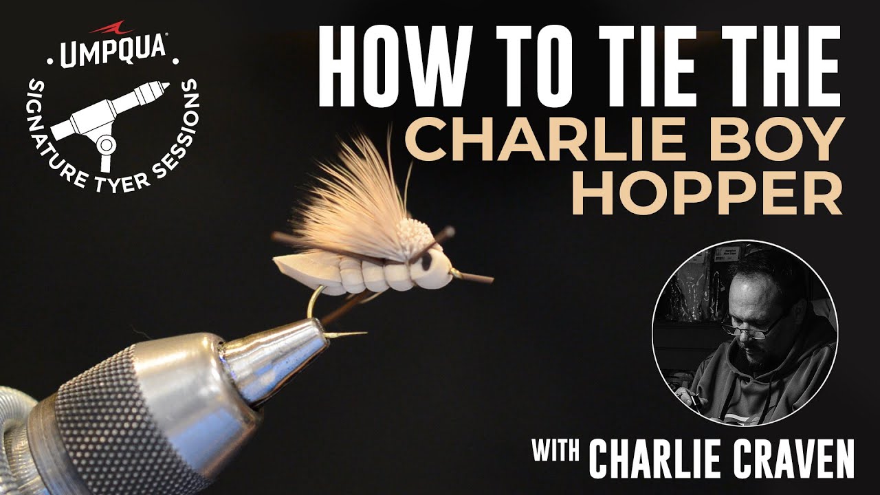 How to tie the Charlie Boy Hopper with Umpqua Signature tyer Charlie Craven
