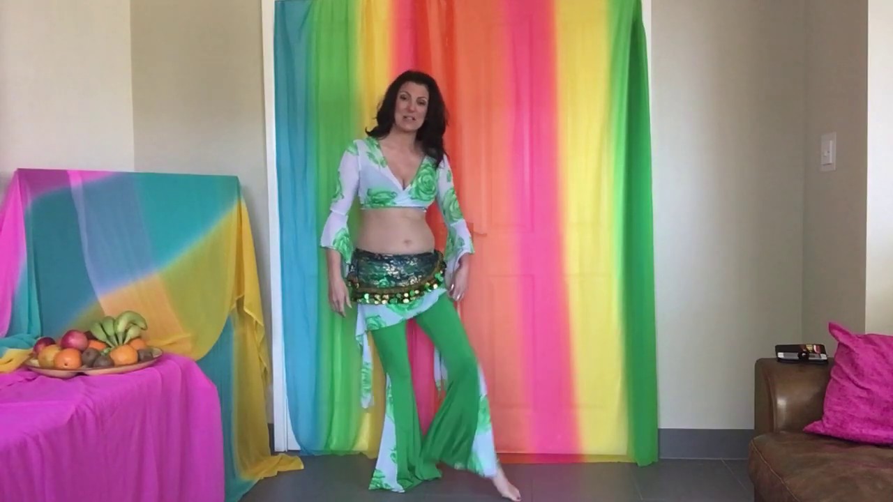 Belly dance, basic Arabic with layers.
