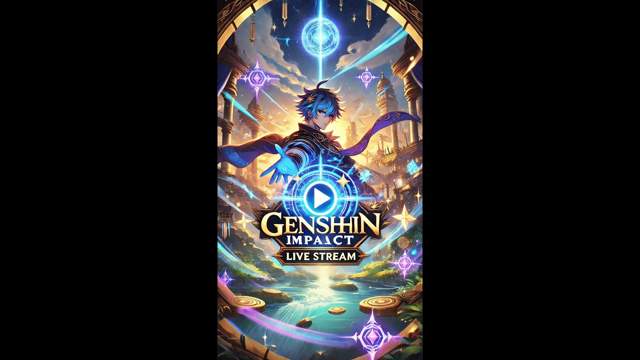 Genshin Impact Version 5.3 update Vertical live stream 15 jan 2025 ViciousPikachu