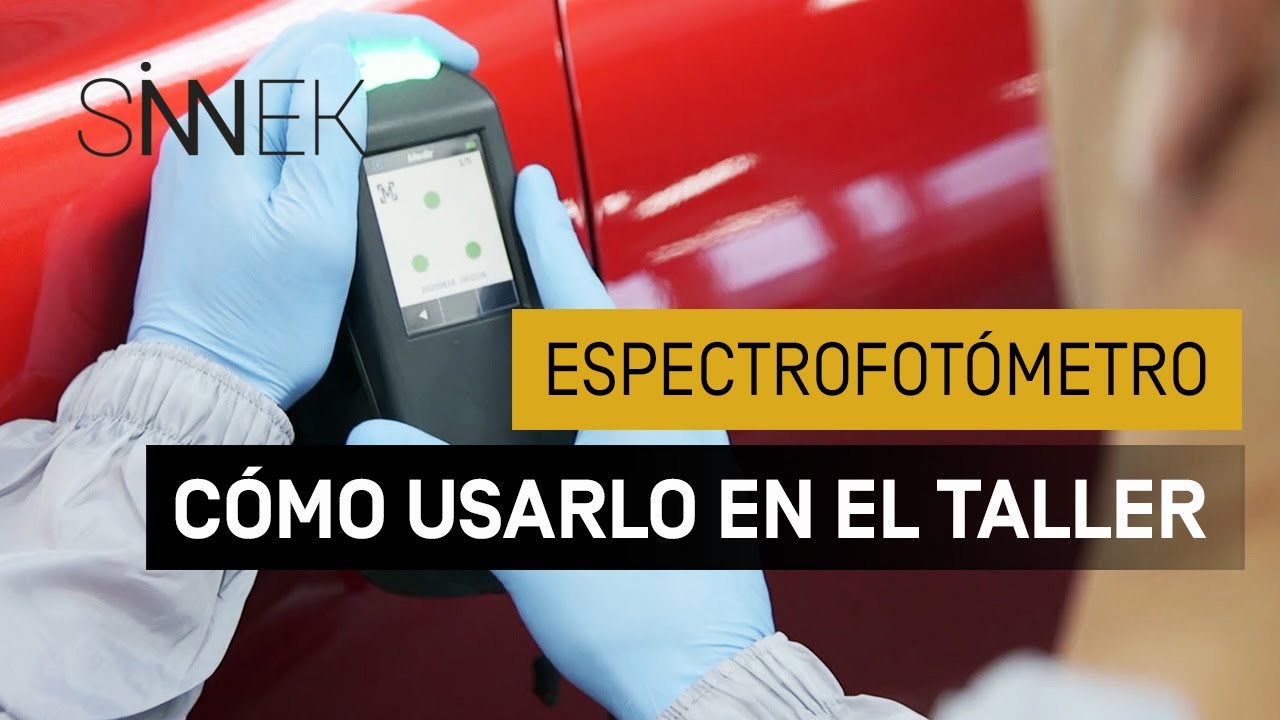 Cómo usar el ESPECTROFOTÓMETRO en el Taller