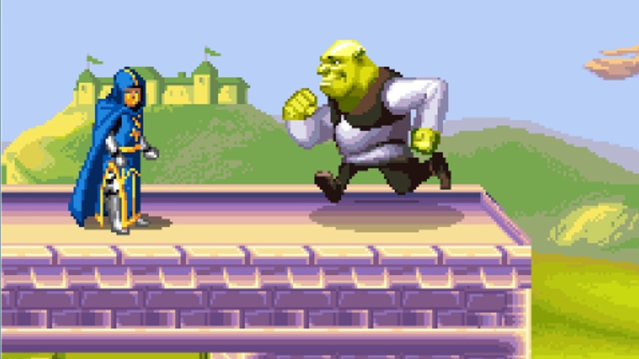 Shrek Party (Java) gameplay 4K