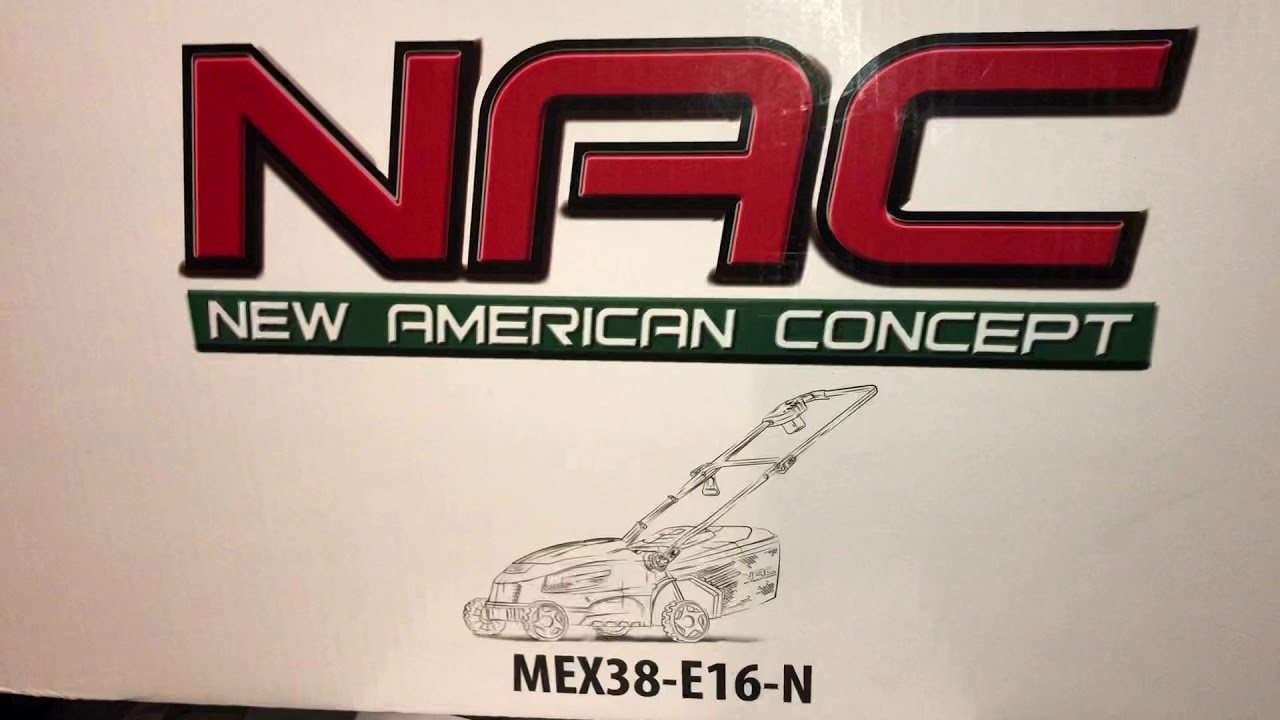 Kosiarka NAC MEX38-E16-N Instrukcja złożenia