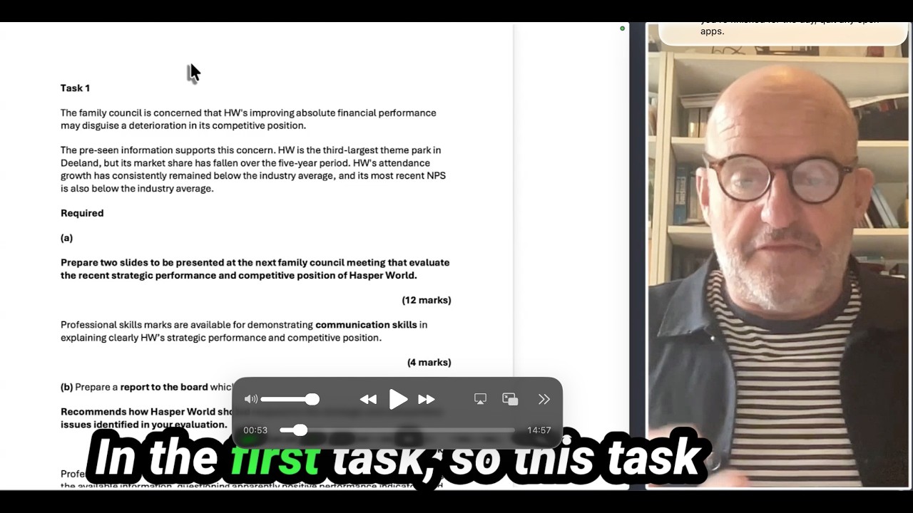 Advice on how to pass ACCA SBL exam