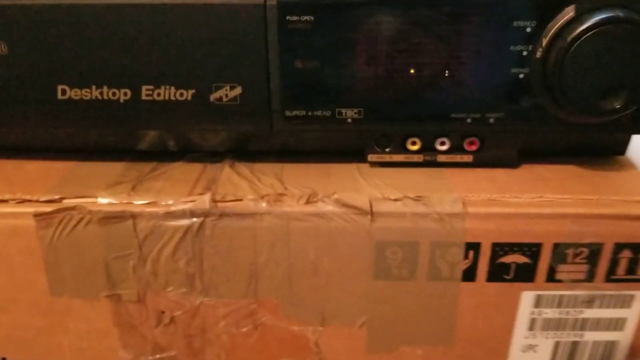 Panasonic Ag-1980 S-vhs Video Cassetera