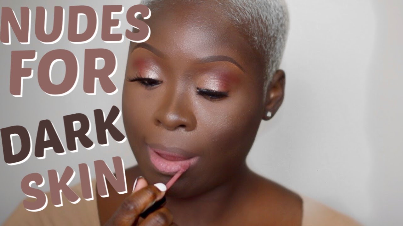 NUDE LIP COMBOS FOR DARK SKIN|WOC|thebrowncanvas