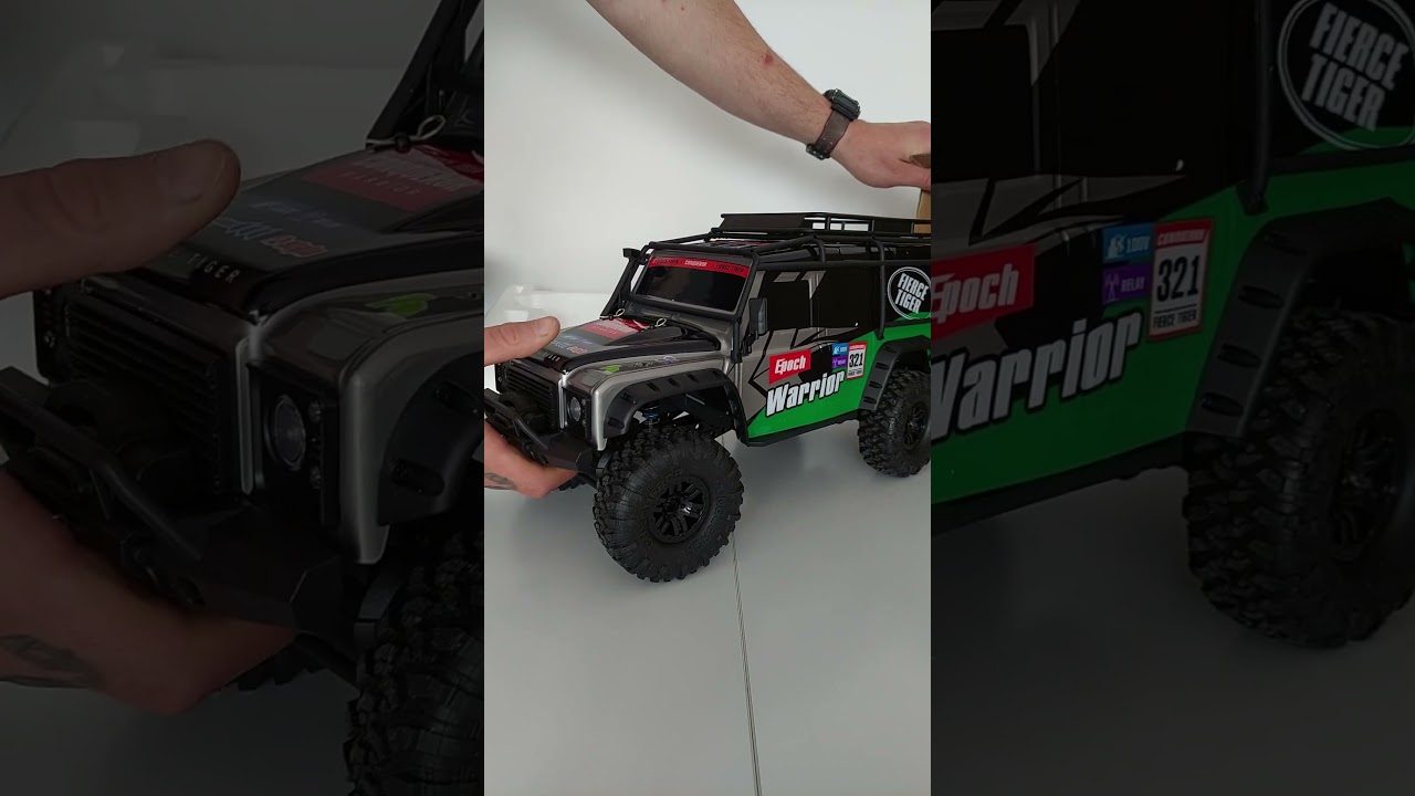 Nowa zabawka RC !! Unboxing i Prezentacja Nowego Modelu HB Toy ZP 1006 #rc #rccar #crawler #trials