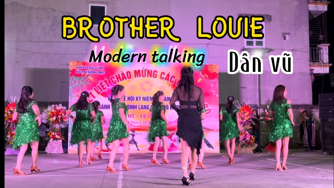 Brother Louie /MODERN TALKING / nhảy dân vũ cực bốc / dành cho người mới tập