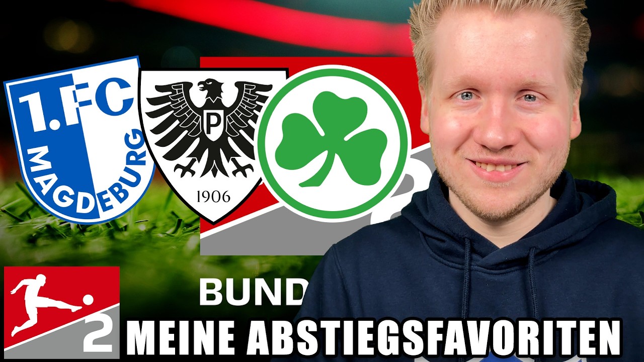 2. Bundesliga Abstiegskampf: Diese Mannschaften sehe ich im Abstieg!