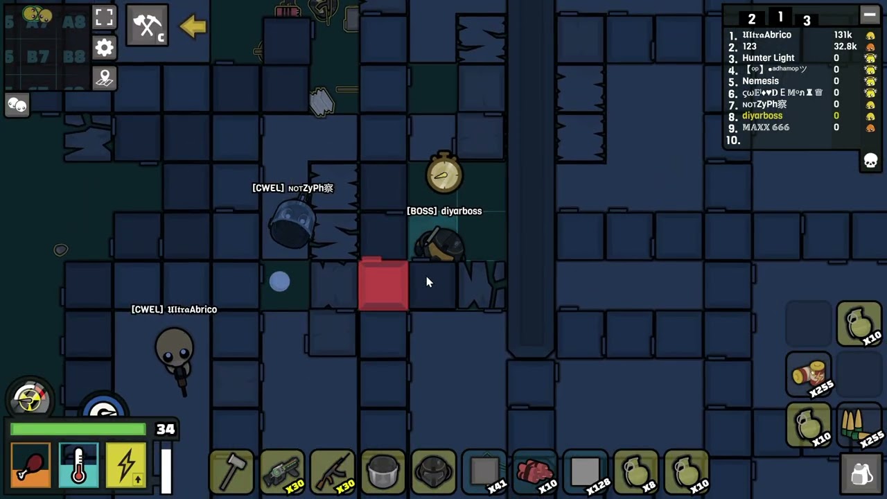 fun clan wor/boss vs cwel devast.io