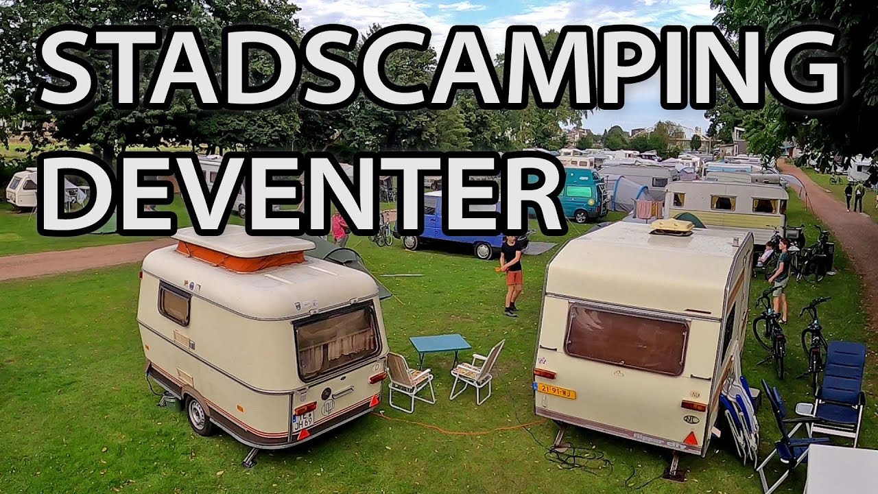 Kamperen op stadscamping Deventer