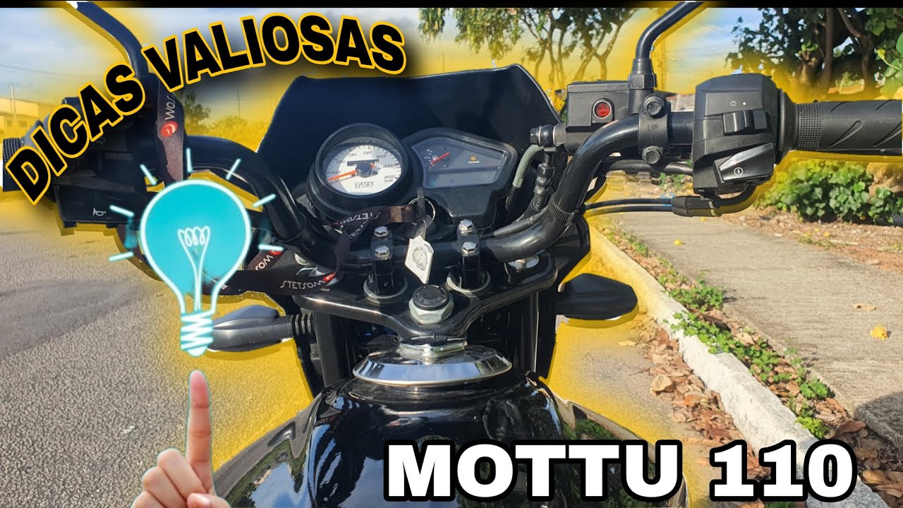 DICAS PRA VOCE MOTOCA INICIANTE | MOTTU 110 