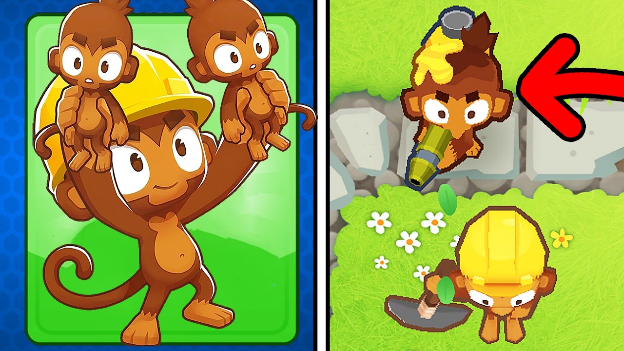 Ta NOWA MAŁPKA tworzy NIESKOŃCZONĄ ARMIĘ! - Bloons TD 6