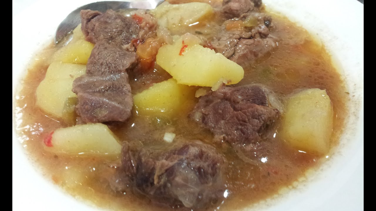 Estofado de ternera en olla GM F