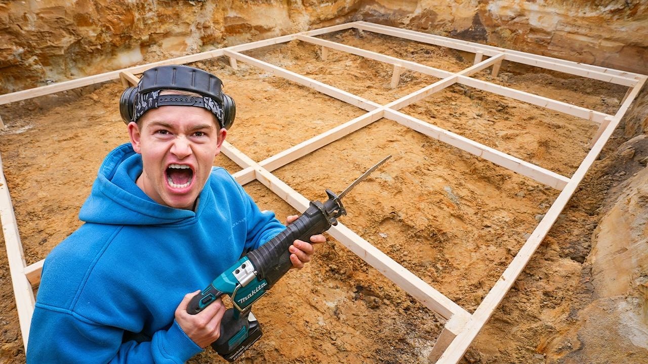 De Bouw Van De Ondergrondse Bunker Begint Nu Echt!