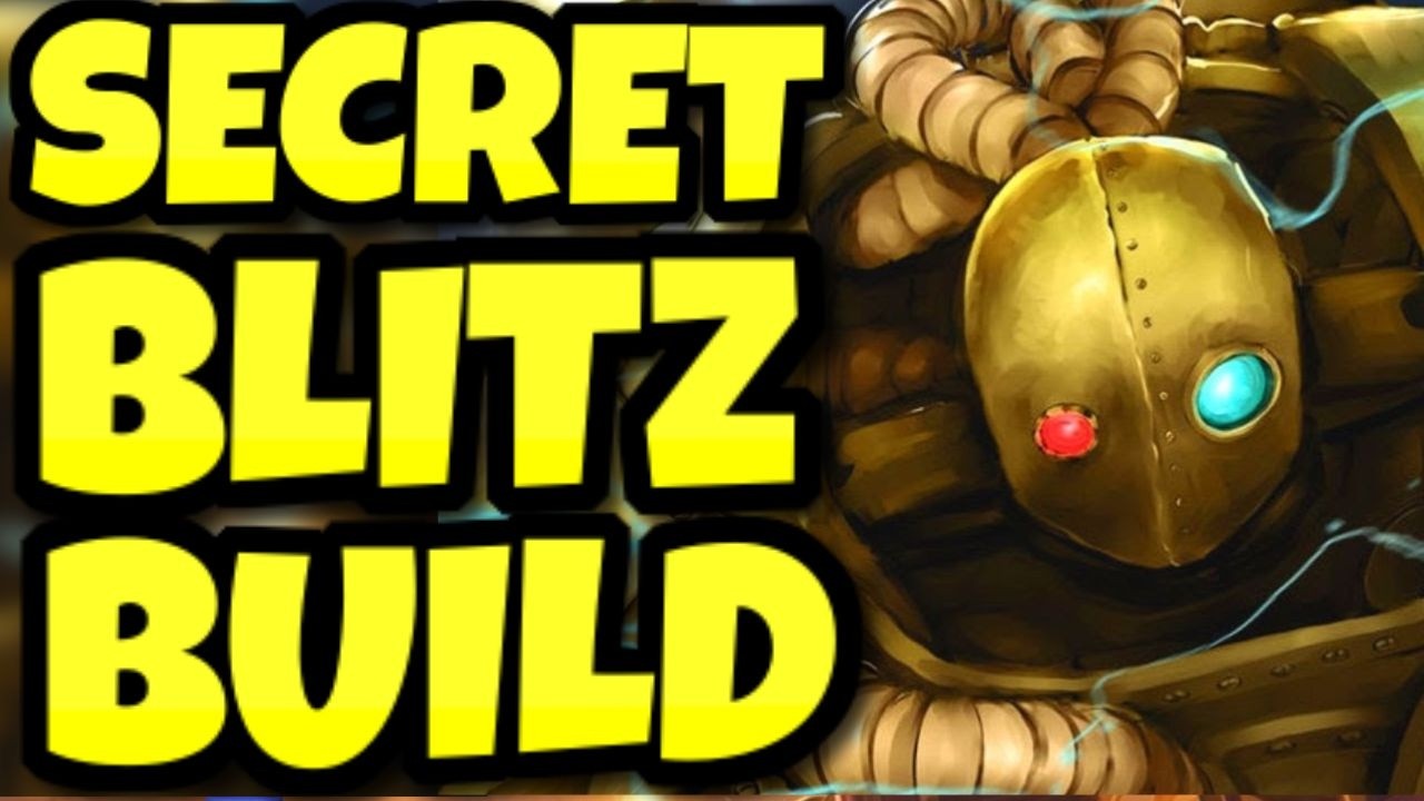 I found the SECRET Blitzcrank build that COUNTERS SEASON 16!!