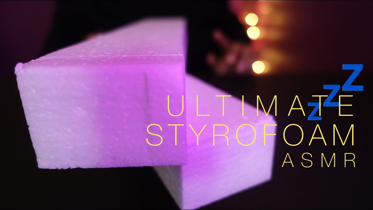ASMR ULTIMATE Styrofoam Sounds | Rubbing, Scratching, Picking for Satisfying Tingles ✨💆 (No Talking)