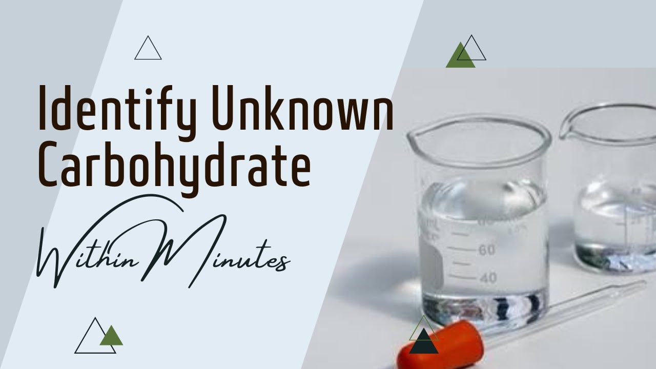 Scheme for Identification of Unknown Carbohydrate solution (Biochemistry Practical)
