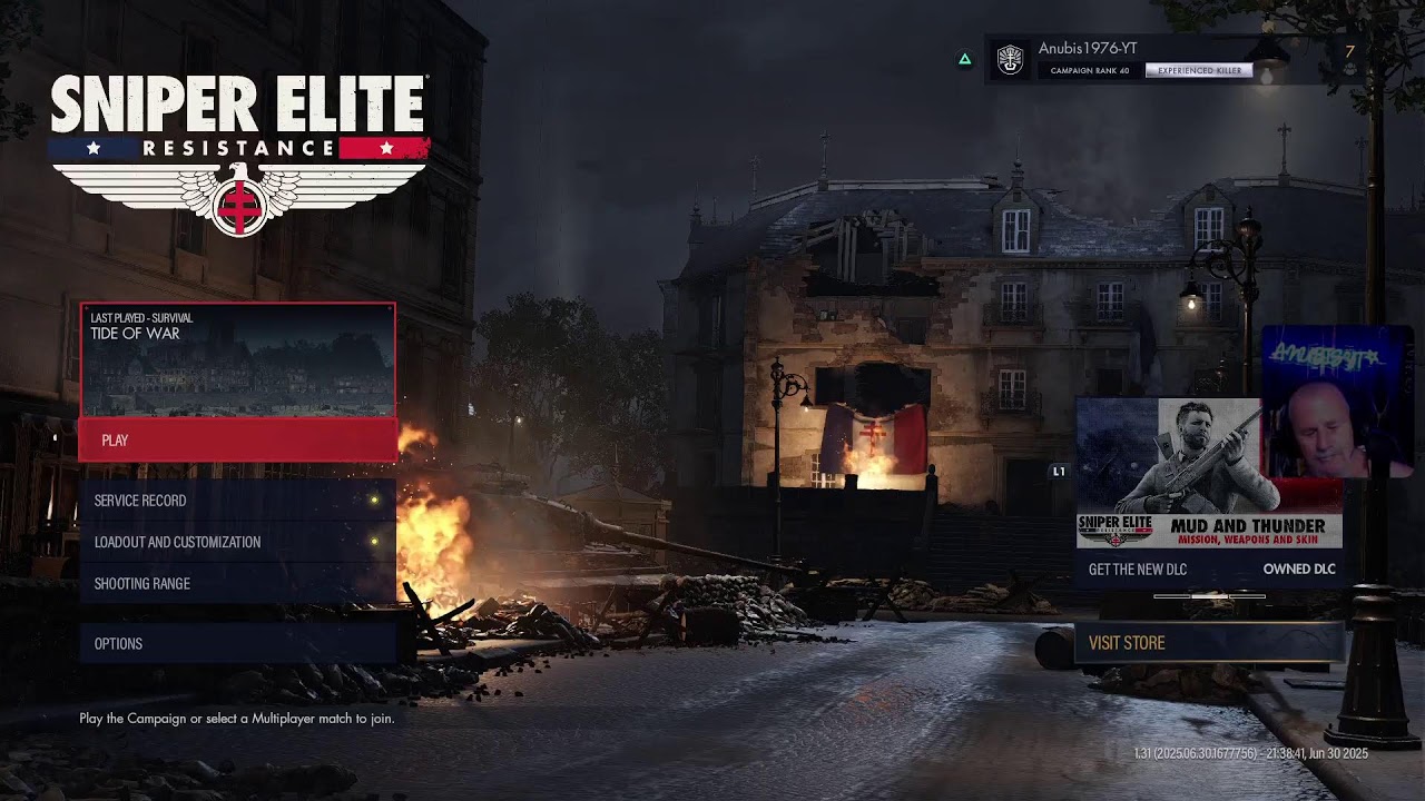 Sniper Elite Resistance survival  Gameplay  featuring @Anubis1976-YT