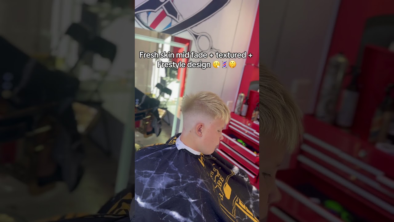 MID FADE + DESING / VIP CUSTOMER / VIP CUT / FRESH FADE/