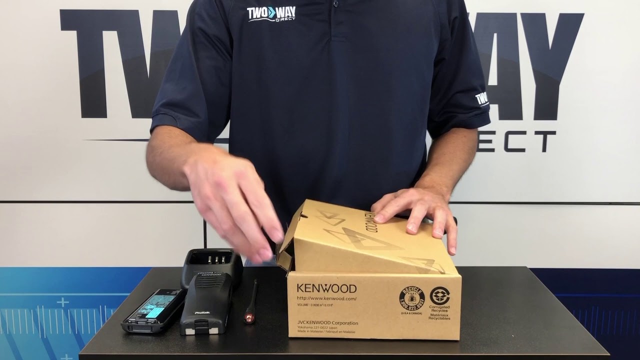 Unboxing Kenwood TK-3402U ProTalk Two Way Radio