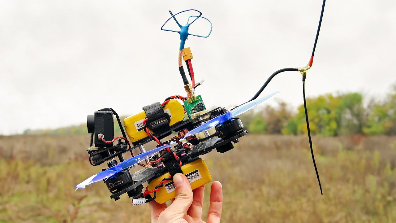 Мини квадрокоптер на 10+ км. Обзор дрона